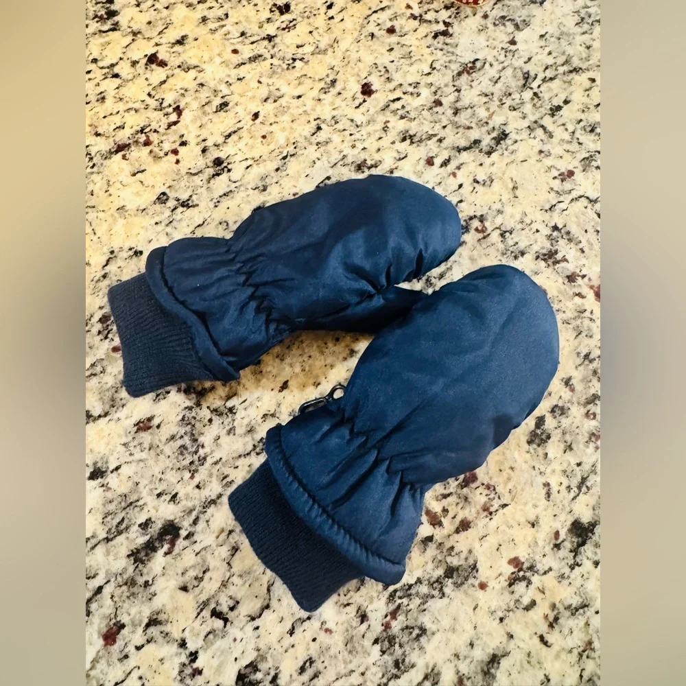 Never Used Wonder Nation Dark Blue Mittens - Kids - Winter - OSFM